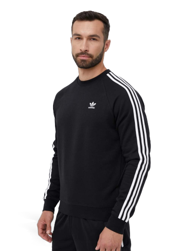 Sweatshirt adidas Originals Adicolor Classics 3-Stripes Crew Sweat Sort | IM2087