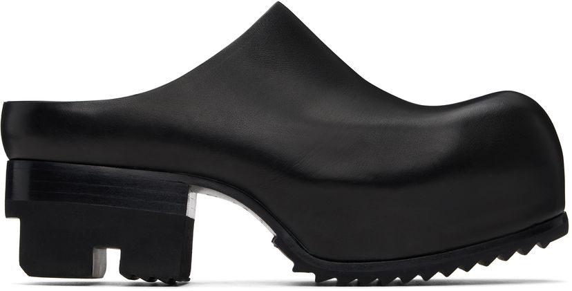 Tøj Rick Owens Rick Owens Hollywood Ballast Mules Sort | RP01E7873 LOO