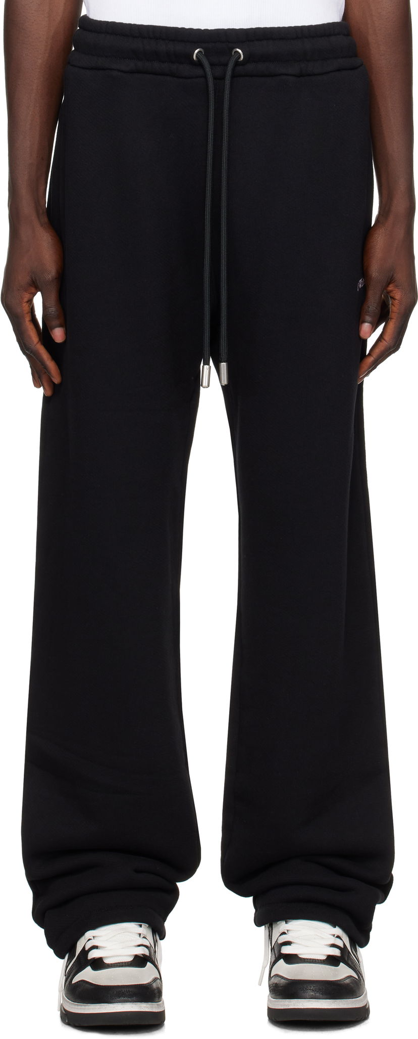 Joggingbukser Off-White Vanish Arrow Sweatpants Sort | OMCH054F24FLE0091030