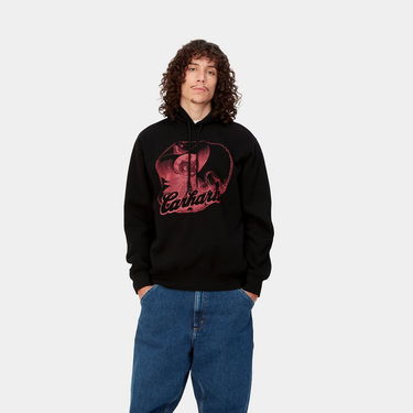 Sweatshirt Carhartt WIP Buddy Hoodie Sort | I032461_1V2_XX, 1