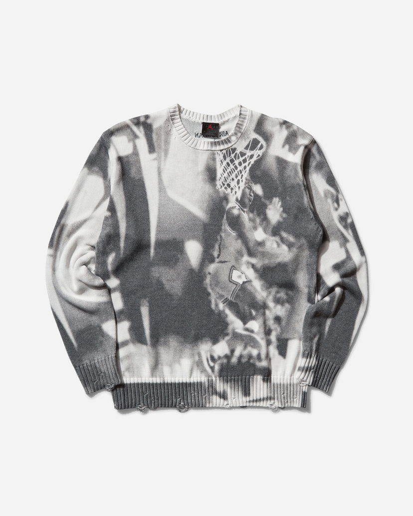 Sweater Jordan Air Jordan Knit Sweater Hvid | HQ1635-133