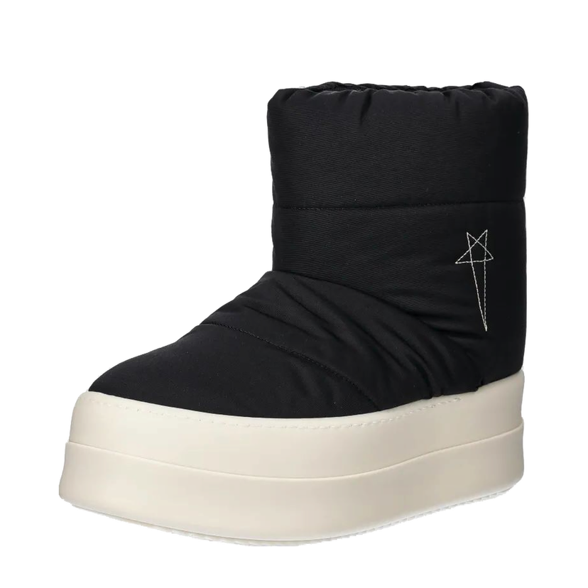 Sneakers og sko Rick Owens Mega Bumper Low Lunar Boots Sort | DU02D2839.MUPAM9
