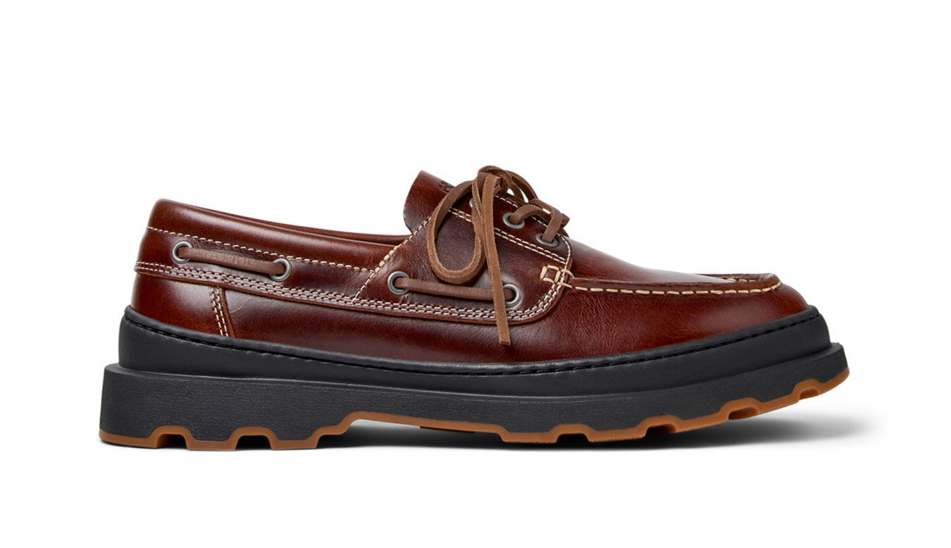 Sneakers og sko Camper Brutus+ Chunky Laced Loafers Brun | K101067-001, 1