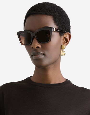 Solbriller Dolce & Gabbana Dolce & Gabbana DG Hinge Sunglasses Brun | VG4498VP2749V000, 1