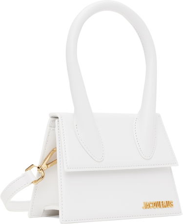 Skuldertaske Jacquemus 'Le Chiquito Moyen' Bag Hvid | 21H213BA002-3000, 1