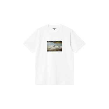 T-shirt Carhartt WIP Carhartt WIP Muddy Water Graphic T-Shirt Hvid | I034652_7, 3