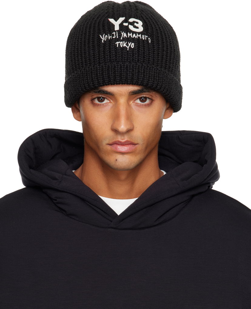 Beanie Y-3 Chunky Knit Beanie Y-3 Sort | JX8308