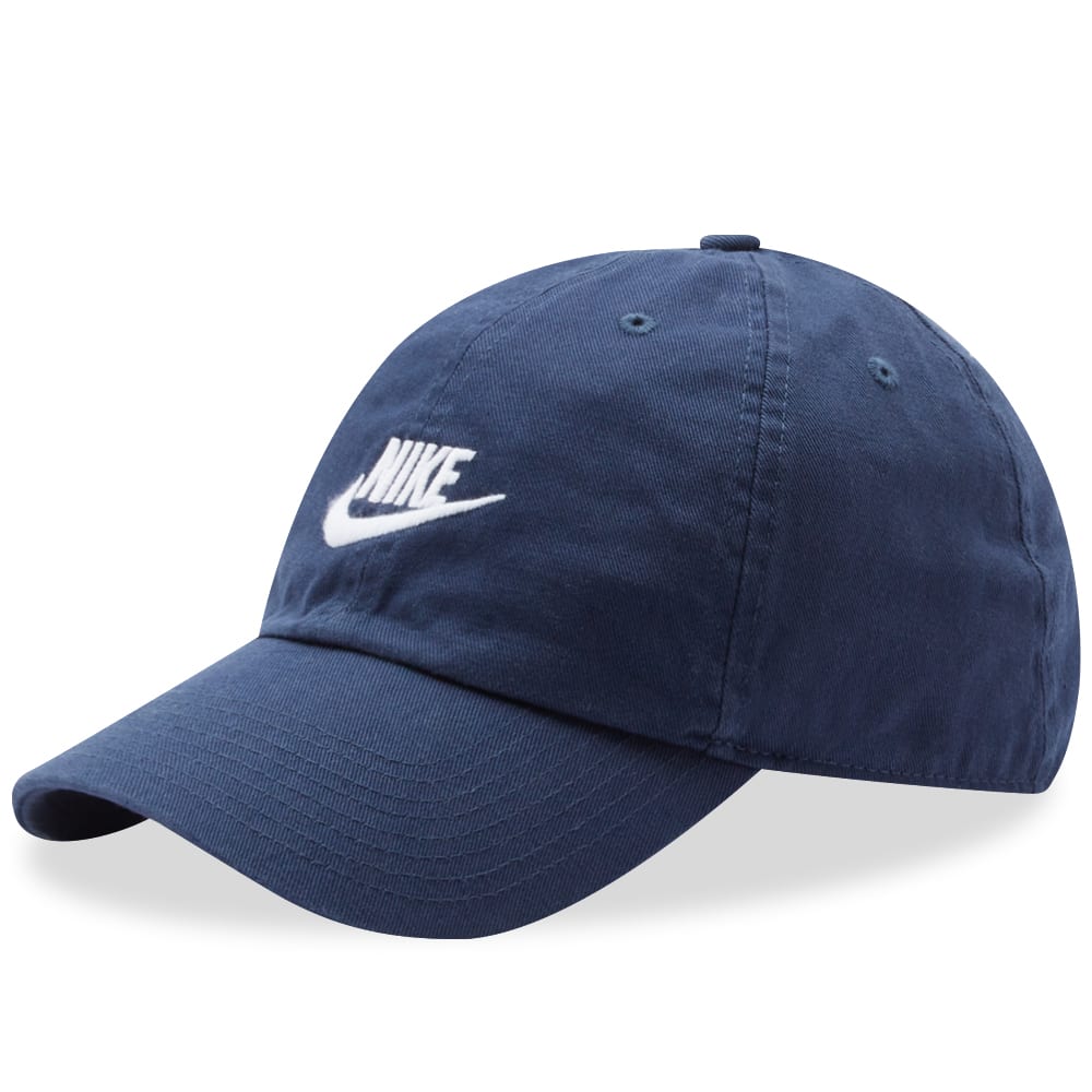 Kasket Nike Futura Washed Cap Mørkeblå | 913011-413, 0
