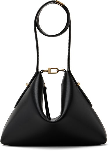 Håndtaske TOTEME TOTEME Bevel Leather Wristlet Clutch Sort | 253-WAL0090-LE0025, 0