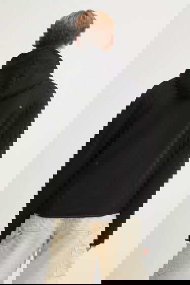 Sweatshirt HELIOT EMIL Heliot Emil Hooded Zip-Up Jacket Sort | PREAW25.M.08.079.BLK01, 2