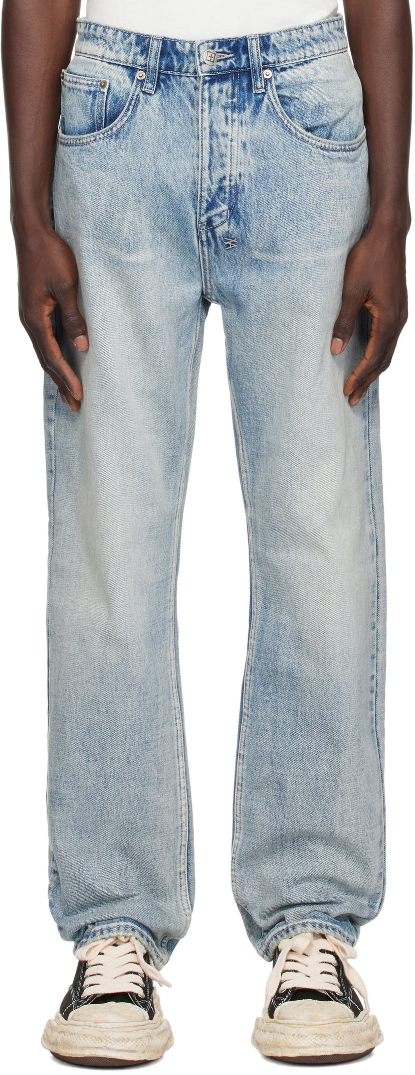 Jeans Ksubi Ksubi Anti K Punk Jeans Blå | MSP23DJ048