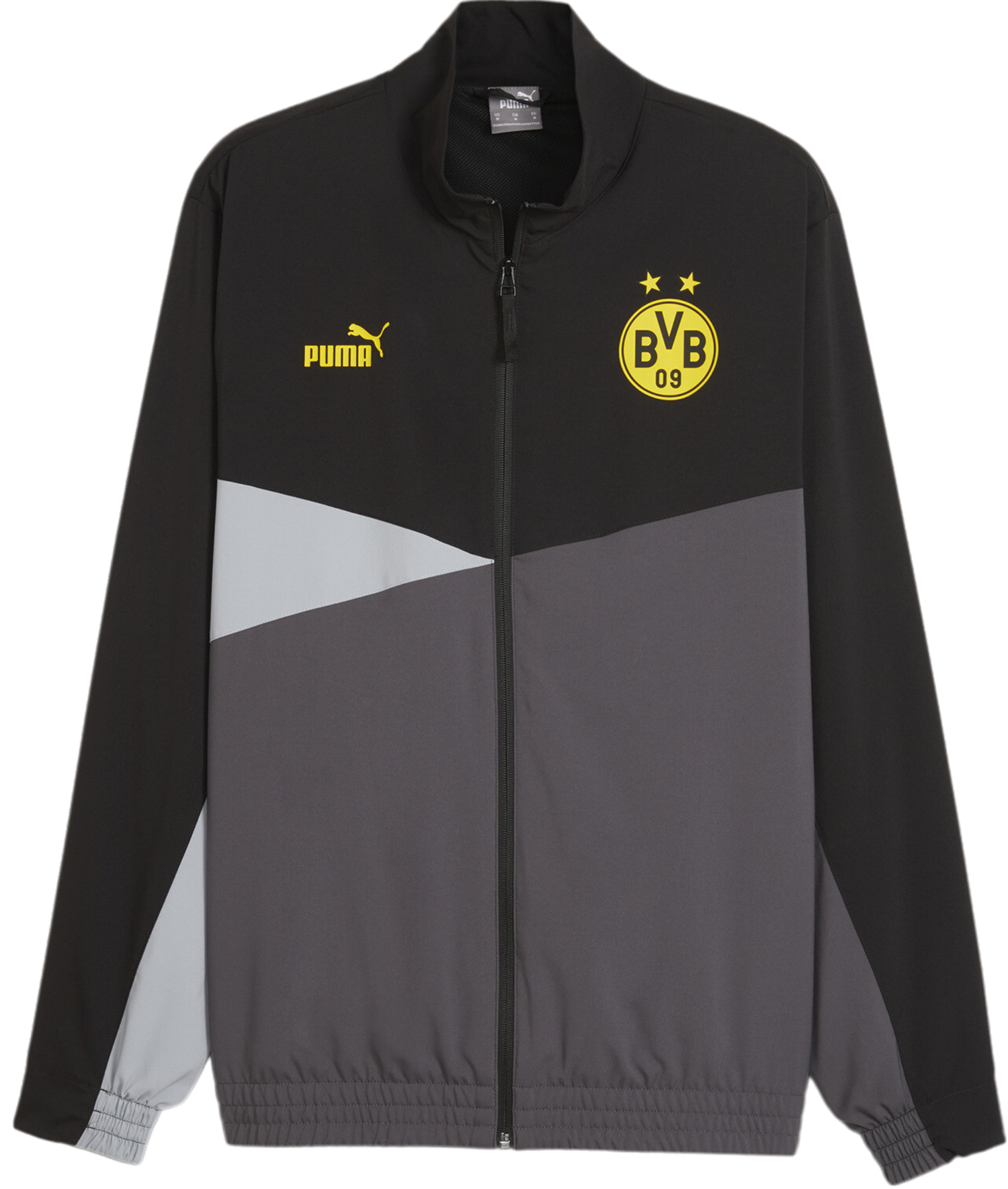Vindjakke Puma Bunda BVB Woven Jacket Sort | 777101-01, 0