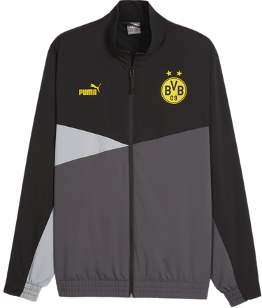 Vindjakke Puma Bunda BVB Woven Jacket Sort | 777101-01, 0