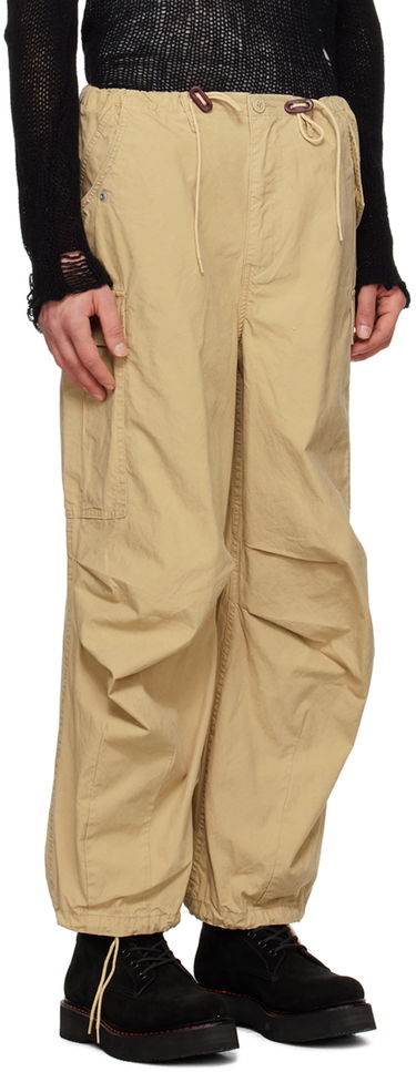 Cargo bukser R13 R13 Balloon Army Trousers Beige | R13WR241-R322B, 4