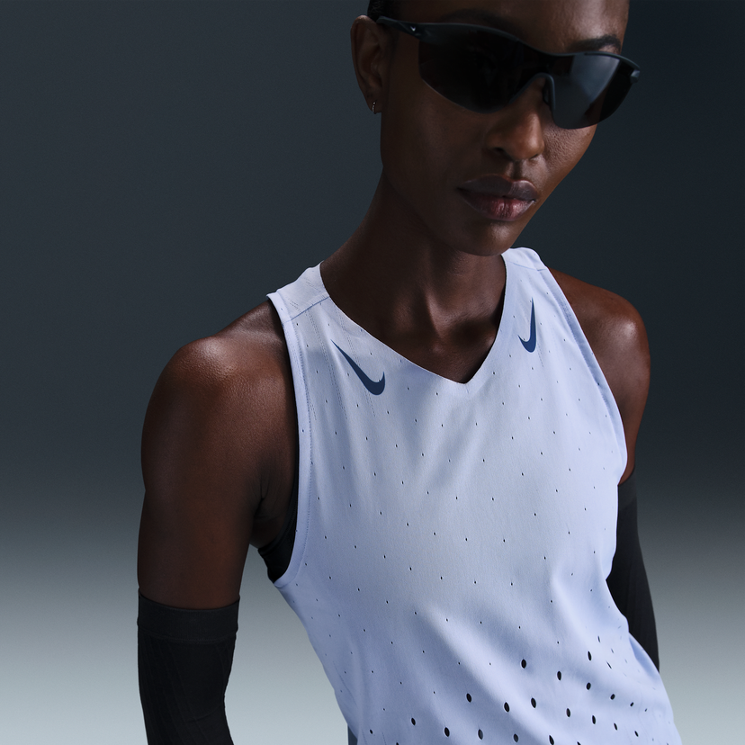 Tanktop Nike AeroSwift Dri-FIT ADV Running Tank Blå | FN2504-057