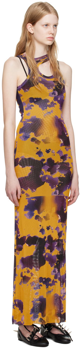 Kjole Ottolinger Ottolinger Exclusive Maxi Dress Gul | 100716, 1