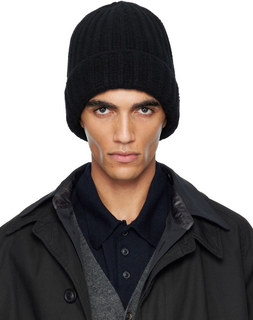 Beanie Maison Margiela Maison Margiela Felted Wool Beanie Sort | S50TB0009 M13091