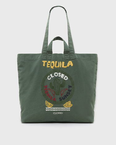 Mulepose CLOSED Tequila Sunset Tote Bag Grøn | C80322-50K-EM-676, 0