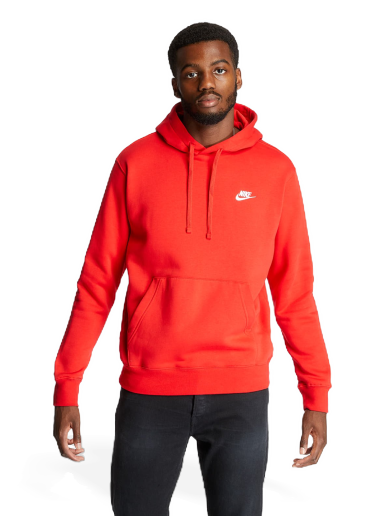 Sweatshirt Nike Sportswear Club Hoodie Rød | BV2654-657
