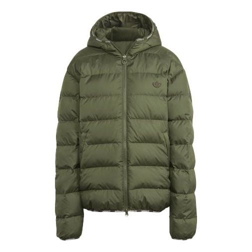 Puffer jakke adidas Originals Reversible Down Jacket Grøn | GE1300