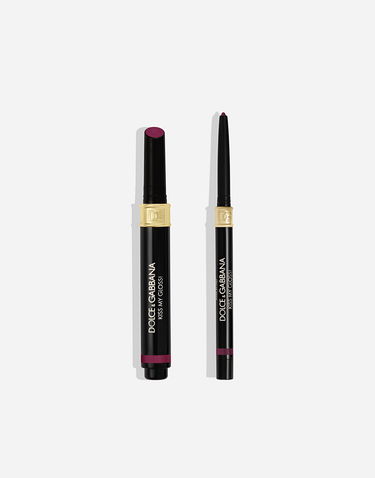 Parfume og dufte Dolce & Gabbana Dolce & Gabbana Kiss My Gloss! Lip Kit, Berry Liner and Perlescent Gloss Bourgogne | MKUPLIP0016V0005, 0