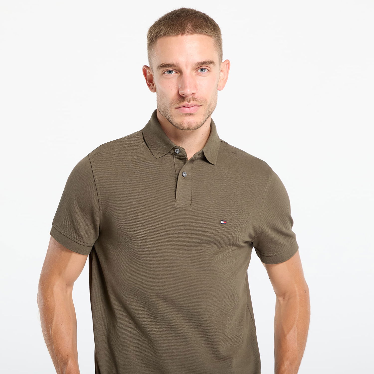 Polo skjorte Tommy Hilfiger Tommy Hilfiger 1985 Regular Polo Shirt Grøn | MW0MW17770 RBN, 1