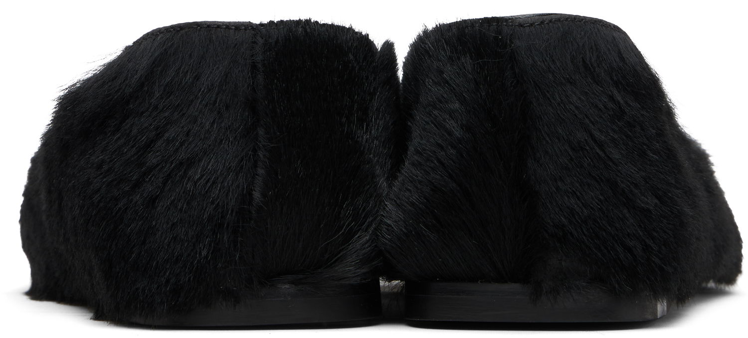 Tøj The Row The Row Square Ballerina Flats Sort | F1598-L315, 1