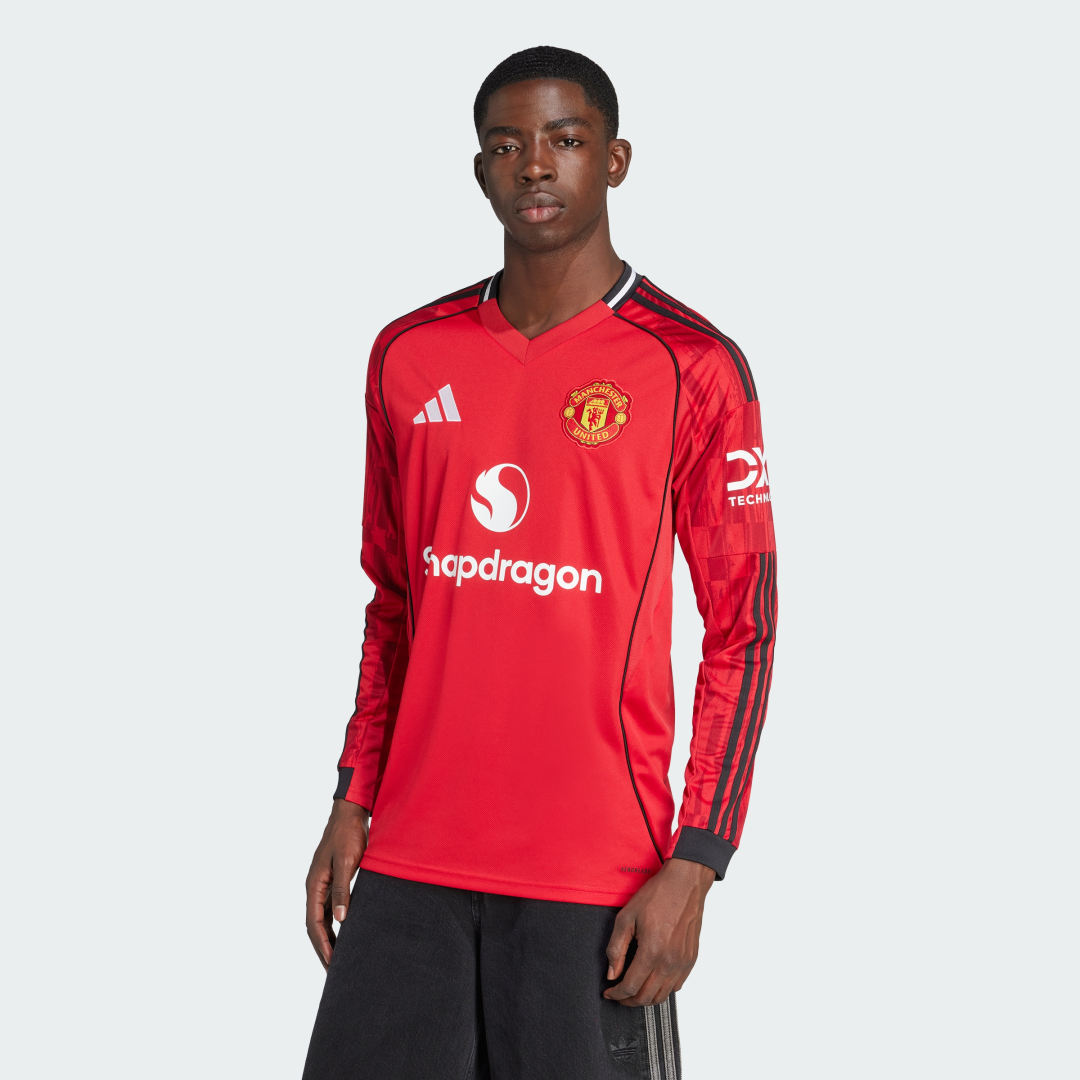 Jersey adidas Performance Manchester United 25/26 Home Long Sleeve Jersey Rød | JP3037, 0