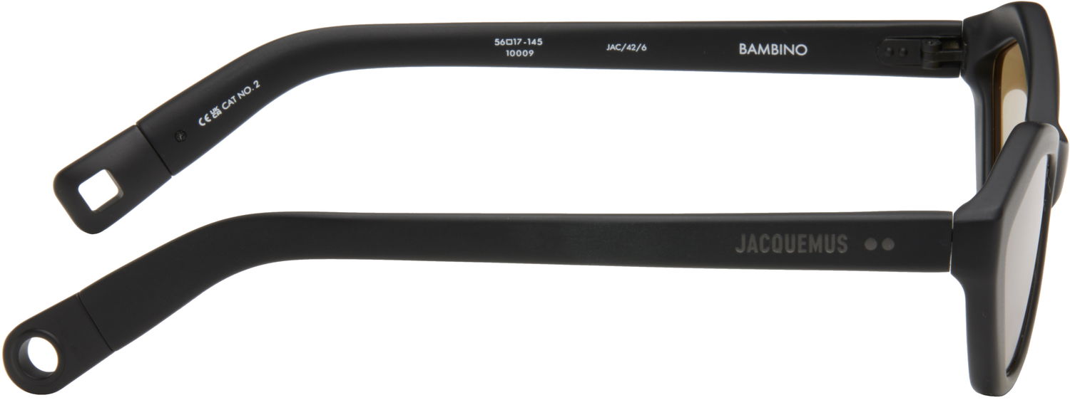 Solbriller Jacquemus Jacquemus 'Les Lunettes Bambino' Sunglasses Sort | JAC42C6SUN, 1