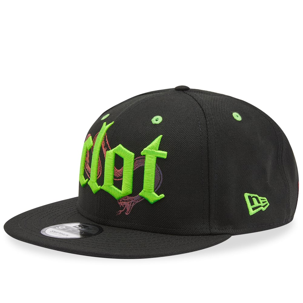 Kasket CLOT Snake Logo Cap Sort | CLCP22F60002-BLK, 0