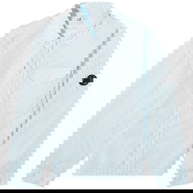 Jakke C.P. Company Chrome-R Pocket Overshirt Blå | CMOS039A-005904G-806, 0
