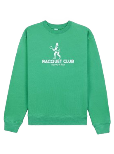 Sweatshirt Sporty & Rich Racquet Club Crewneck Grøn | CR654GS