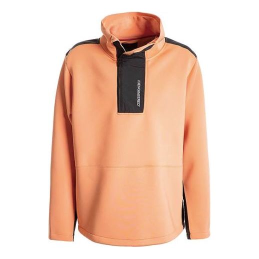 Sweater Jordan Jordan 23 Engineered Stand Collar Knit Half Zipper Orange | BQ5738-854
