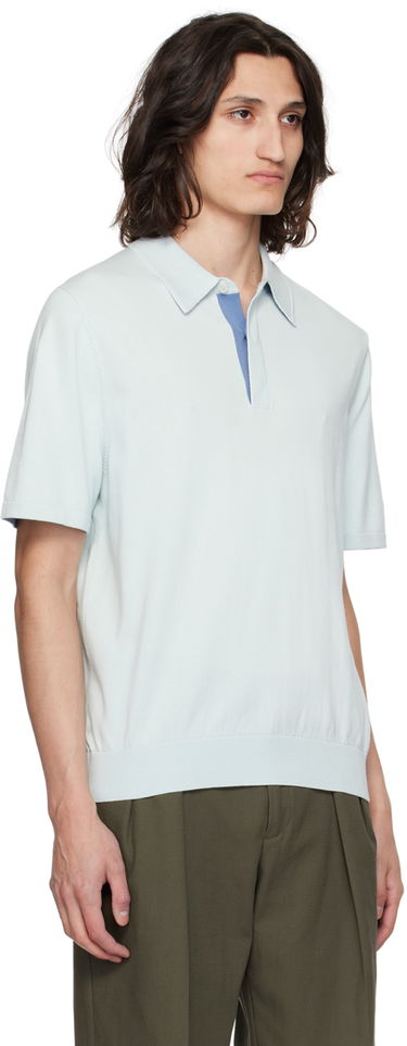 Polo skjorte Paul Smith Paul Smith Spread Collar Polo Blå | M1R-627Y-M02308-40, 1