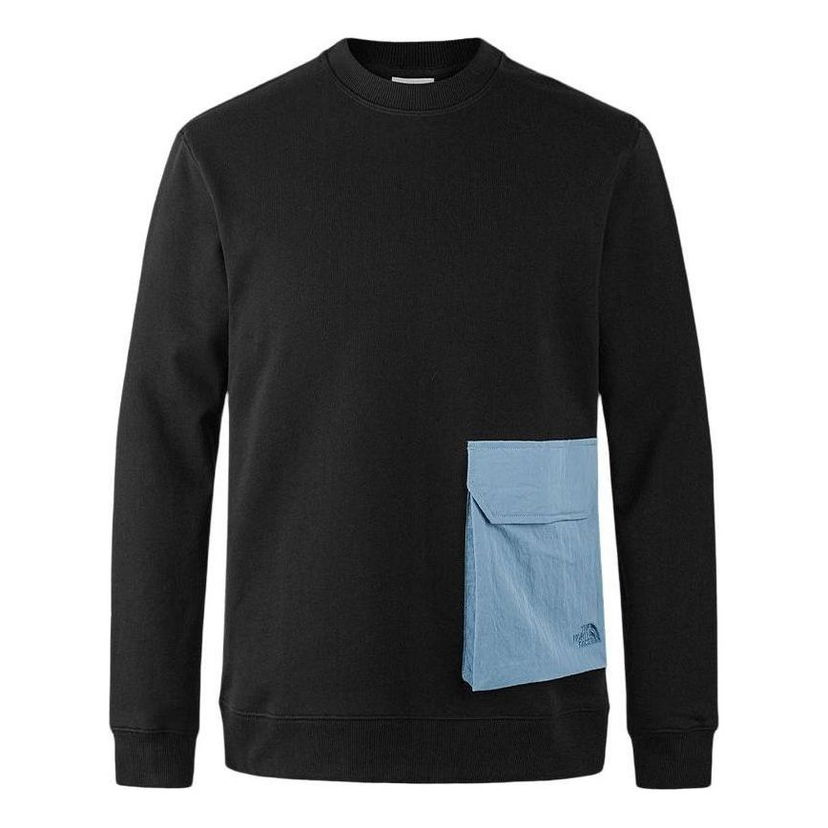 Sweater The North Face Crew Hybrid Pocket Sweater Sort | NF0A87UT-JK3