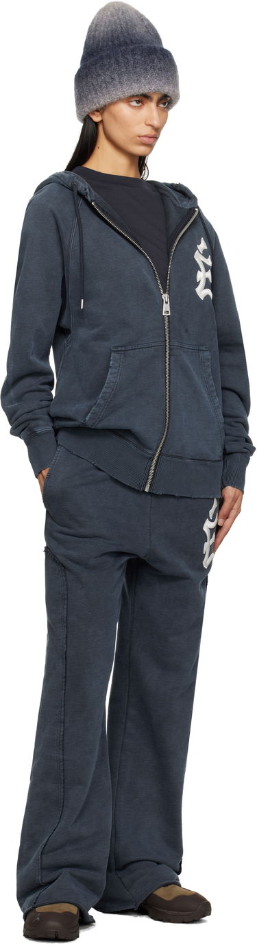 Sweatshirt Études 'The City' Loose Fit Zip-Up Hoodie Blå | H24MMSWE275-44, 3