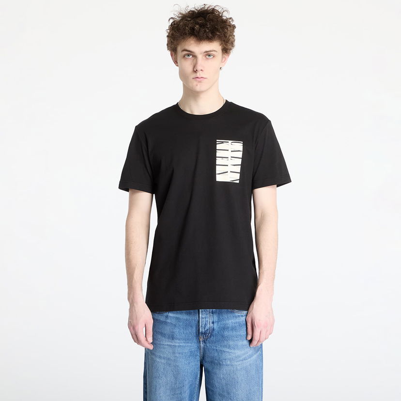 T-shirt CALVIN KLEIN Calvin Klein Jeans Serif Box Graphic Tee Sort | J30J327474 BEH