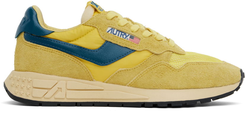 Sneakers og sko Autry Autry Reelwind Low Gul | WWLMUT03