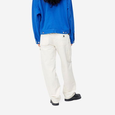 Bukser Carhartt WIP Pierce Pant Straight "Off-White rinsed" Hvid | I026588_350_02, 2