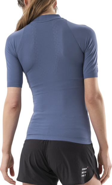 T-shirt Compressport Trail Racing Postural Short Sleeve Top Blå | atsw4915134, 1