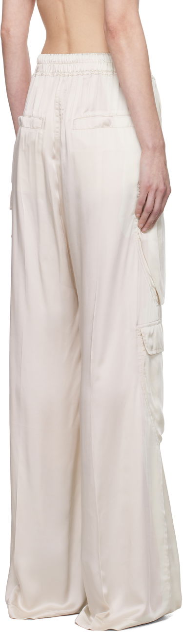 Cargo bukser Rick Owens Rick Owens Hollywood Cargo Pants Hvid | RP01E7327 SCH, 2