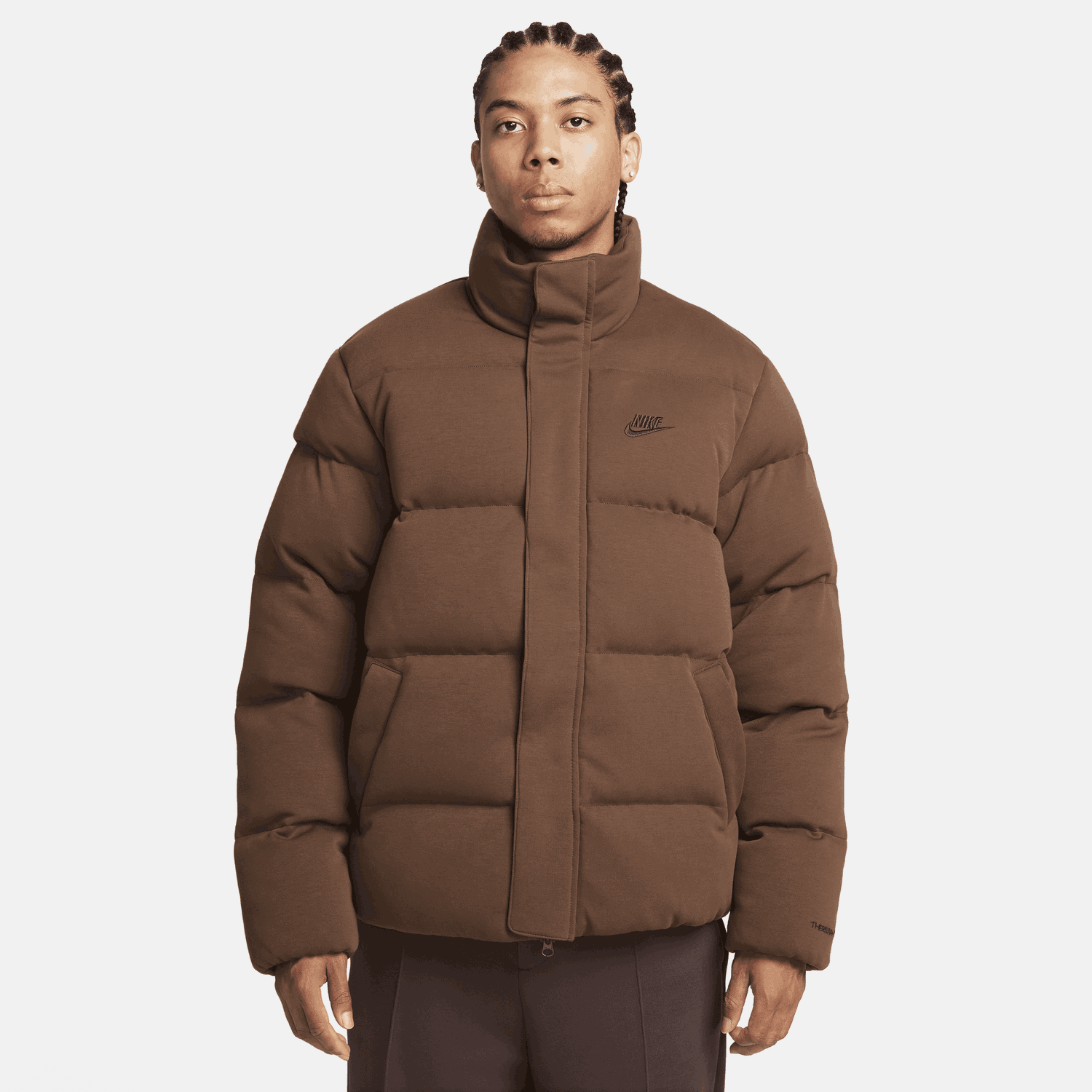 Puffer jakke Nike Sportswear Puffer Jacket Brun | FB7854-259, 0