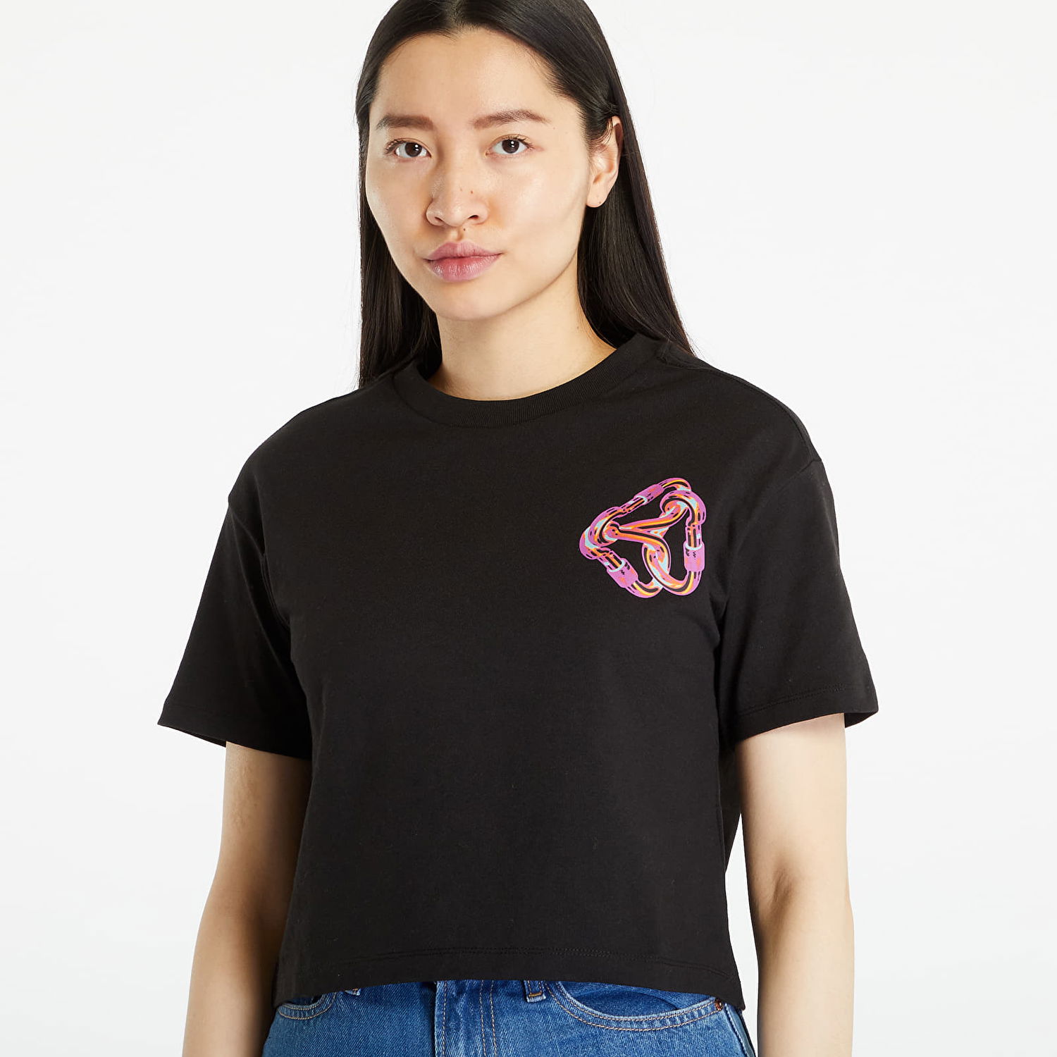 T-shirt The North Face Cotton T-Shirt Sort | NF0A823ZJK31, 1