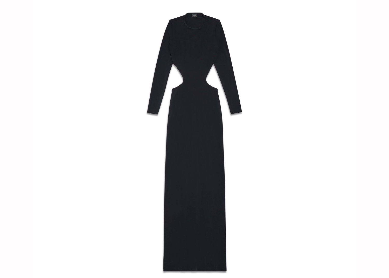 Kjole Balenciaga Cut-Out Maxi Dress Black Sort | 774763TPV091000, 0