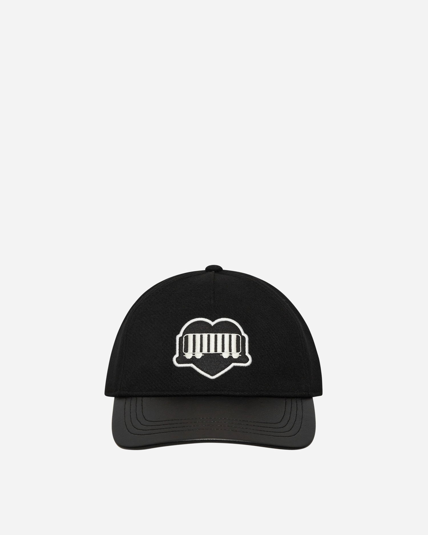Kasket Carhartt WIP Heart Train Cap Black Sort | I033800 00EXX, 1