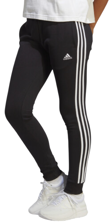 Joggingbukser adidas Performance Essentials 3-Stripes French Terry Cuffed Sort | IC8770, 1