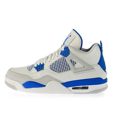 Sneakers og sko Jordan Air Jordan 4 Retro "Military Blue" 2012 Hvid | 308497 105, 1