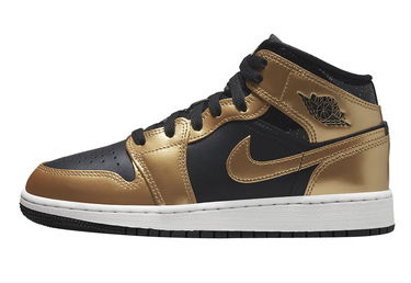 Sneakers og sko Jordan Air Jordan 1 Mid “Metallic Gold” GS Metalisk | DR6967-071, 1