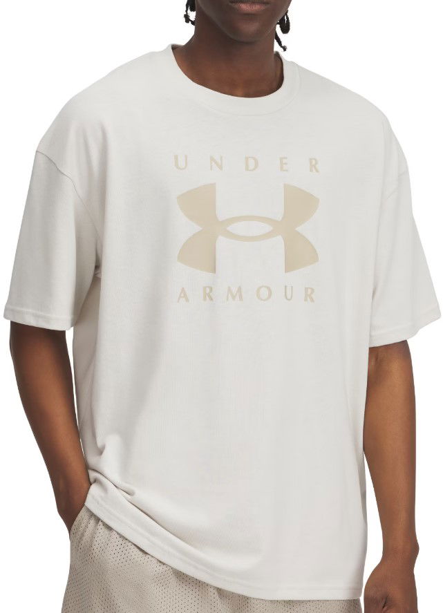T-shirt Under Armour Under Armour HW OS Branded T-Shirt Hvid | 1389146-110, 0