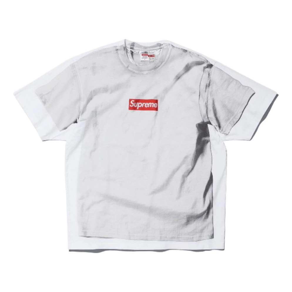 T-shirt Supreme Maison Margiela Box Logo T-Shirt Hvid | SUP-SS24-111, 0